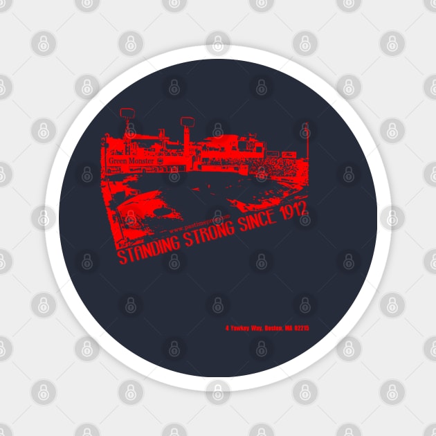 Fenway Park Green Monster Magnet by Pastime Pros